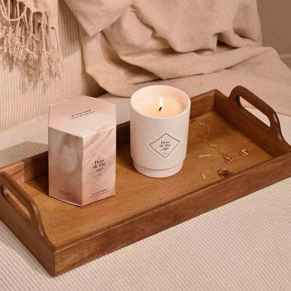 La Fleur de Thé - Bougie avec bijou (bracelet) My Jolie Candle